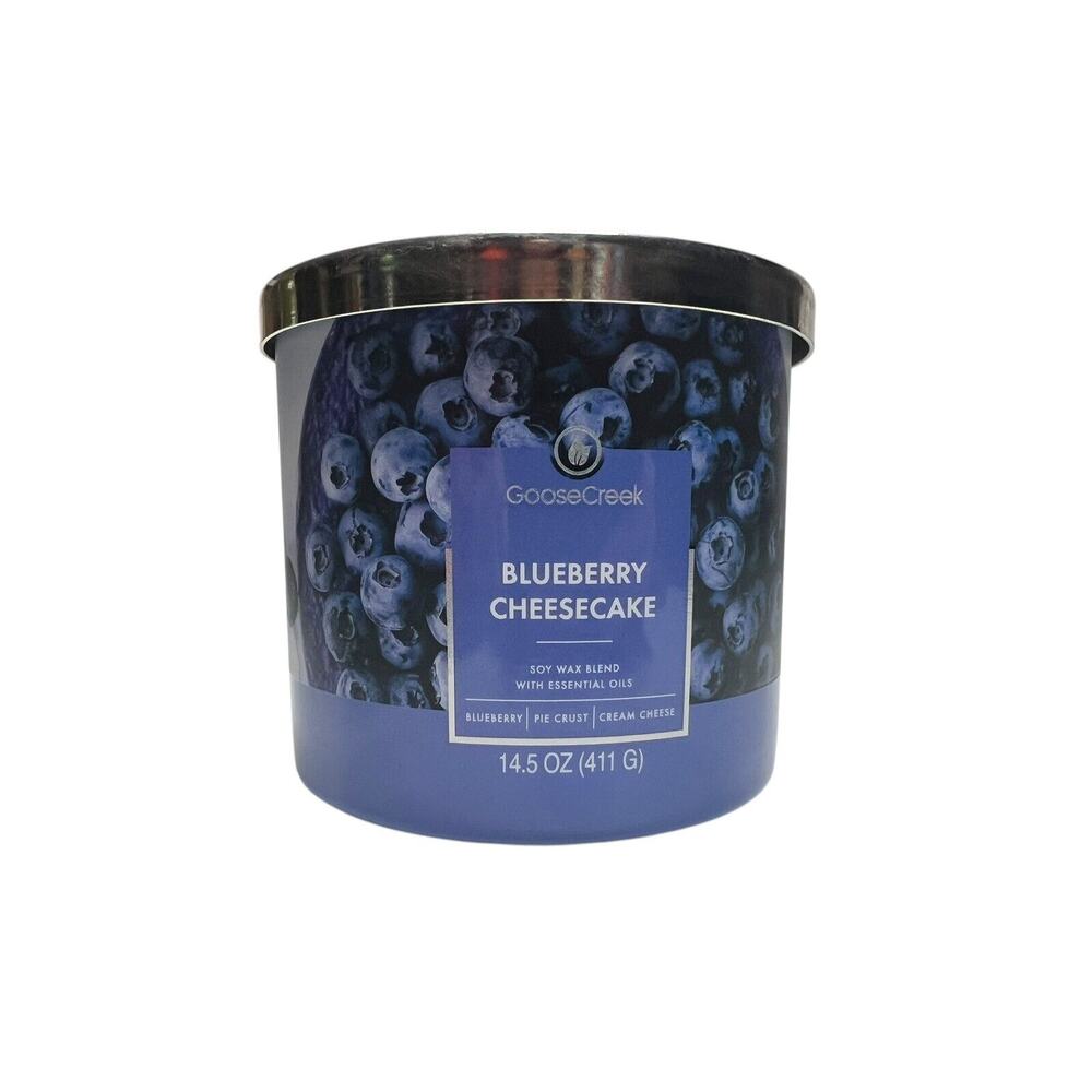Goose Creek Sweet Blueberry Cheesecake Candle 14.5oz 3 Wicks